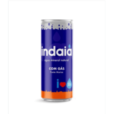 Água Mineral Indaiá Lata Com Gás - 269ml