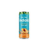 INDAIA ICE TEA PESSEGO C/GAS LT 12X269ML